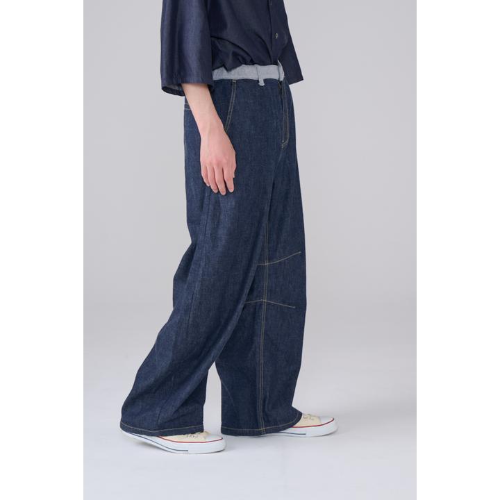 BALLOON DENIM TROUSER