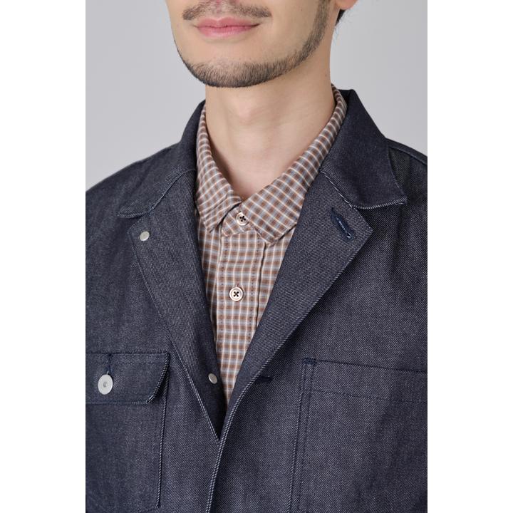 DENIM TAILORED COVERALL