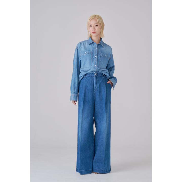 ONE TACK BAGGY DENIM PT