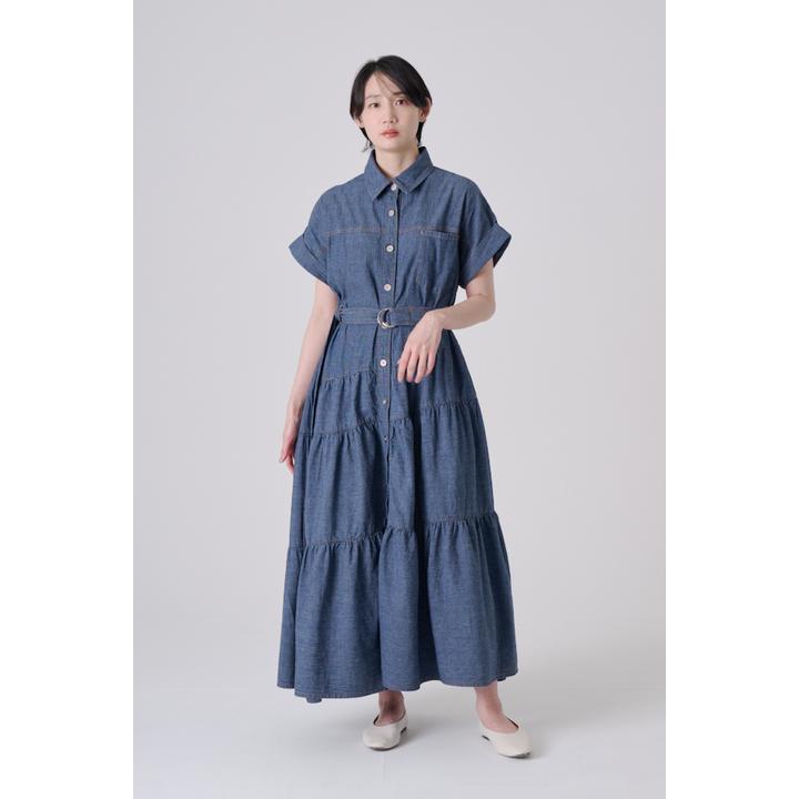 ASYMMETRY DENIM OP