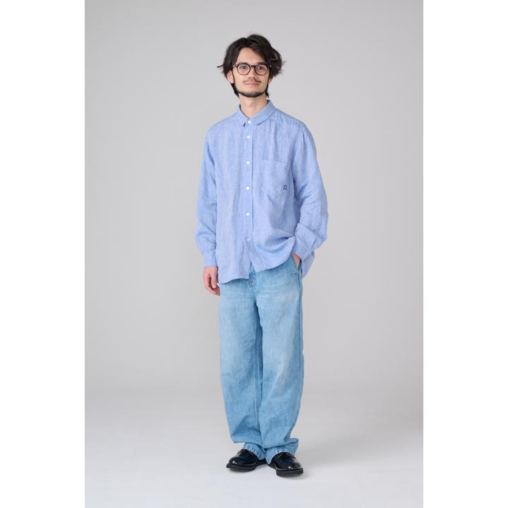 LINEN DENIM TROUSER