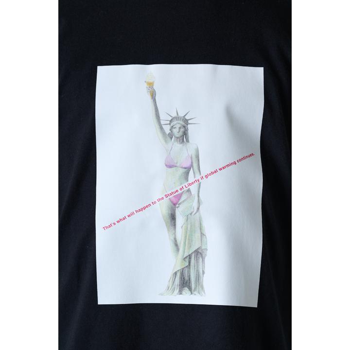 TAKATORI MEGUMIコラボTシャツ＜Popstyle Statue Of Liberty＞