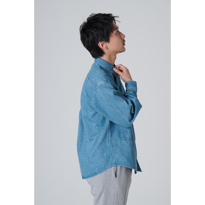 BIG POCKET DENIM SHIRT