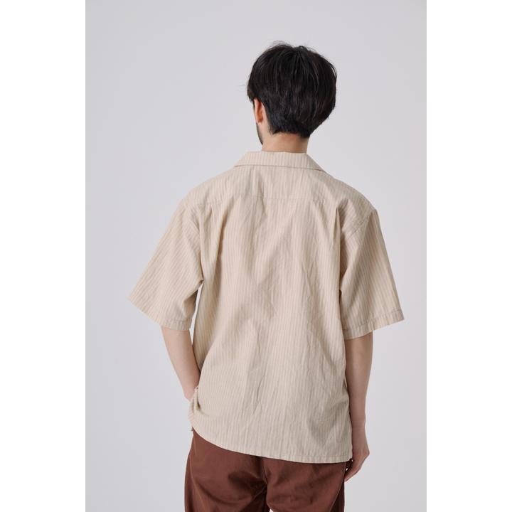 COTTON LINEN SS SHIRT