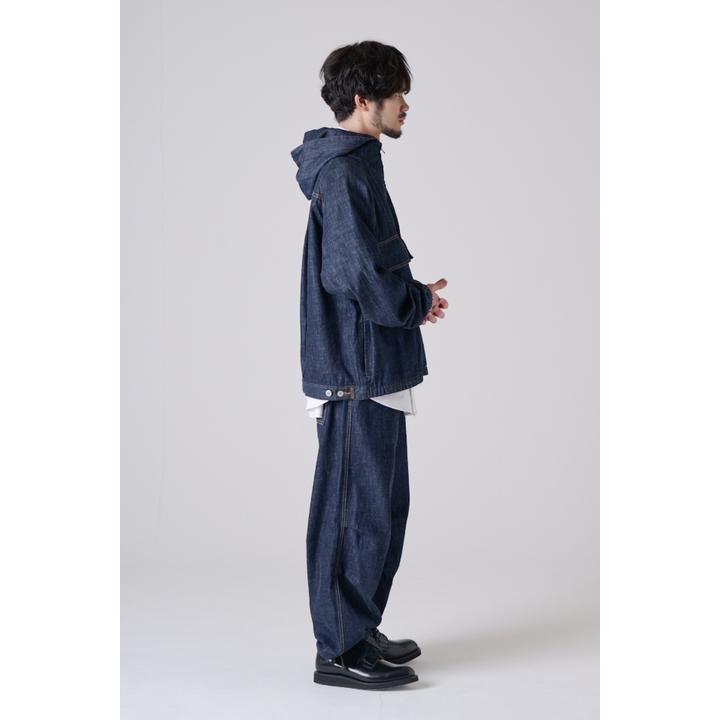 SNOW CAMO DENIM TROUSER