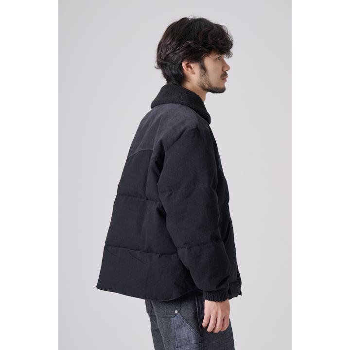 DENIM DOWN JACKET