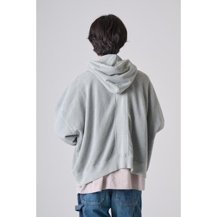 TEAR OFF SWEAT HOODIE