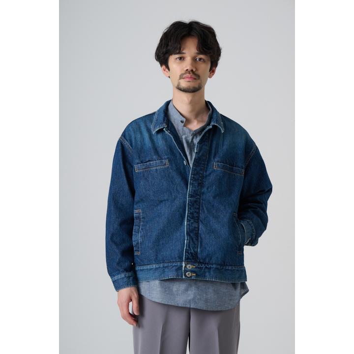 DENIM SHORT COVERALL