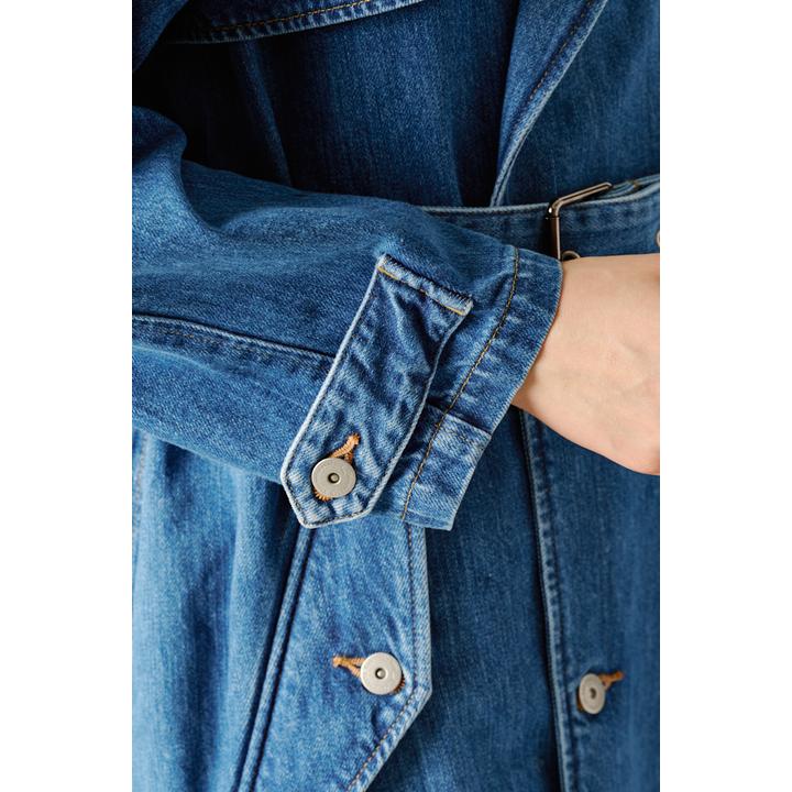DENIM TRENCH CT