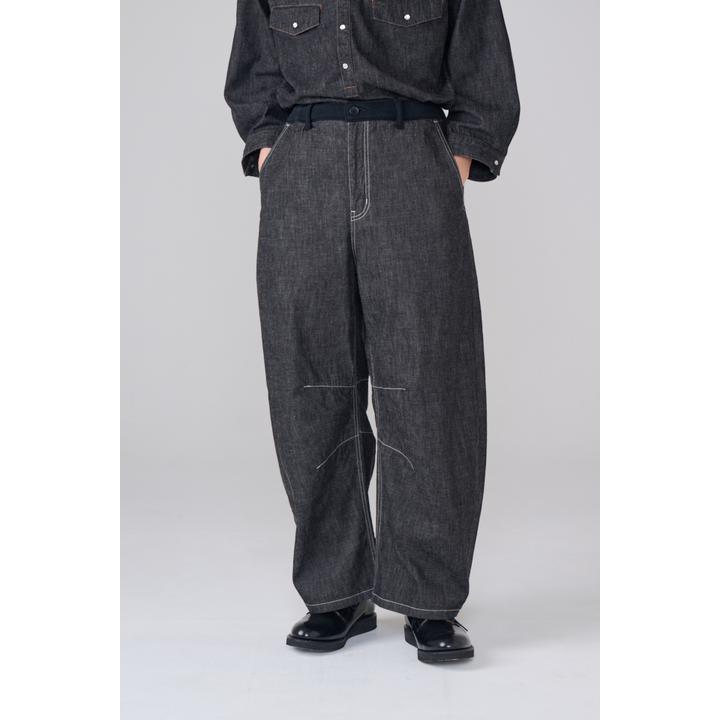 BALLOON DENIM TROUSER
