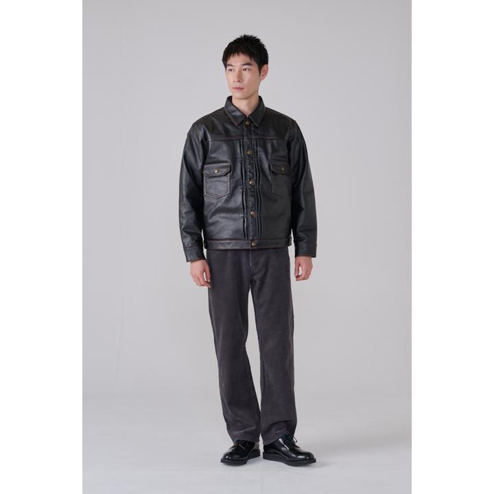 LEATHER DOWN