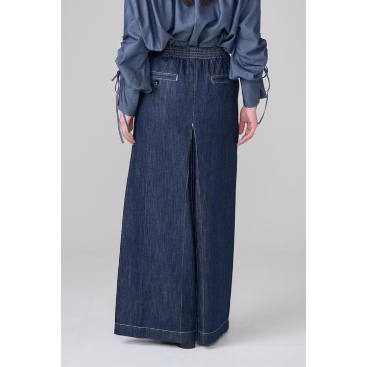SAILOR CULOTTES WIDE DENIM PT