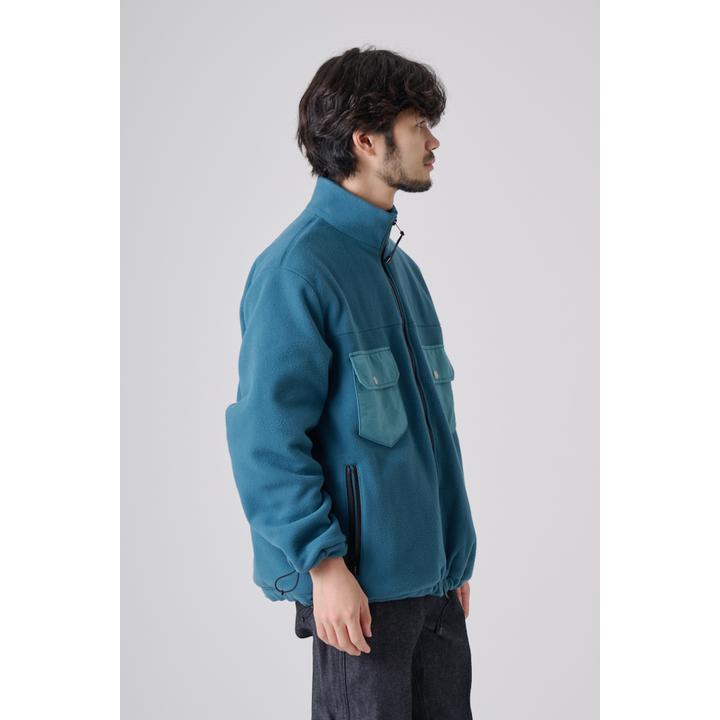 FLEECE QUILT BLOUSON