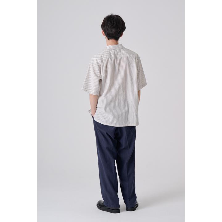 COTTON LINEN SS SHIRT