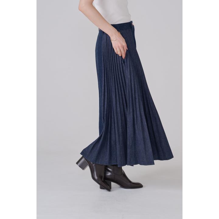 SIDE PLEATS SKIRT