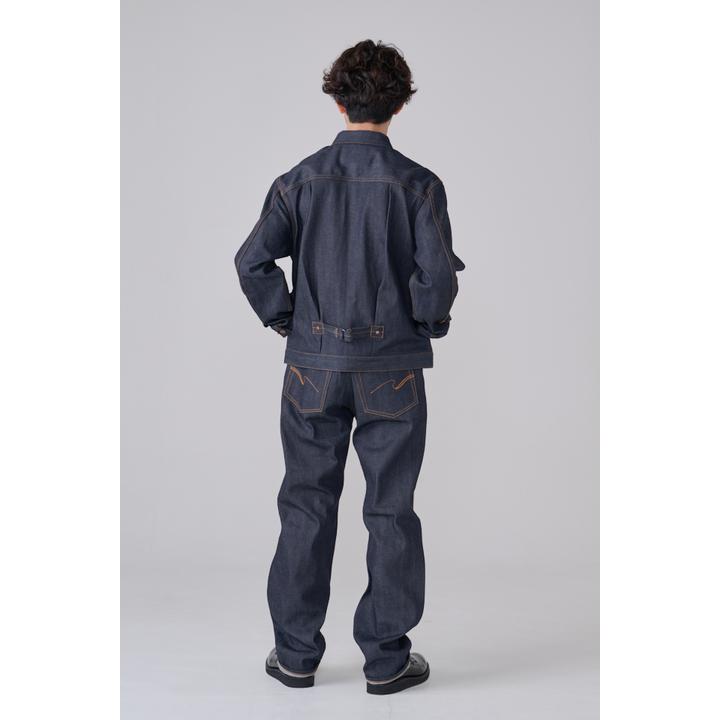 12Anniv THICK Cigarette DENIM PT (TAKAYA PURPLE SELVAGE)