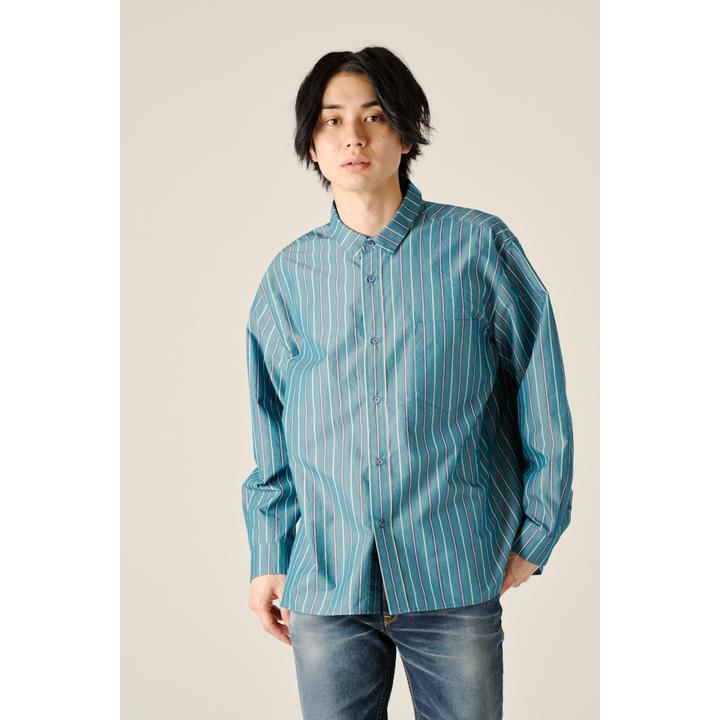 DRAPE STRIPE SHIRT