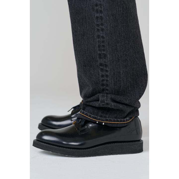 66TYPE SELVAGE BLACK DENIM PANTS