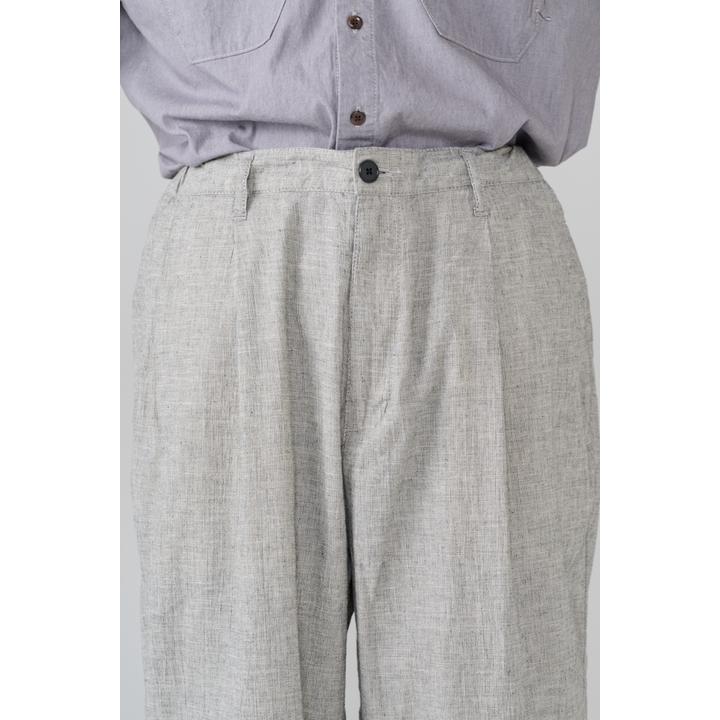 2TUCK CROPPED TROUSER