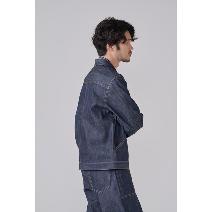 PANEL DENIM JACKET (KUR)