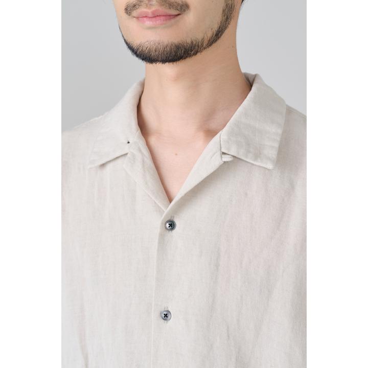 COTTON LINEN SHIRT