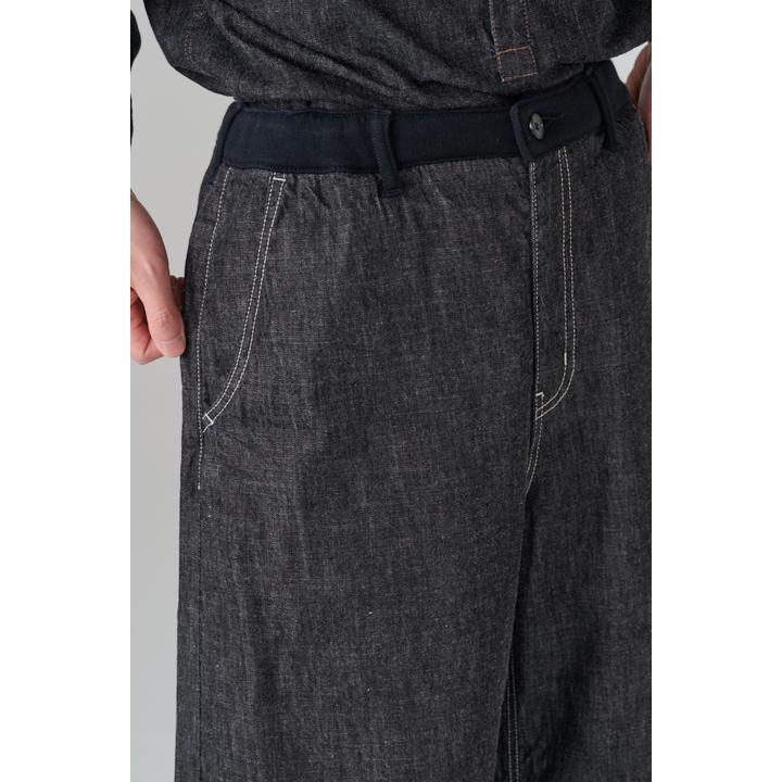 BALLOON DENIM TROUSER