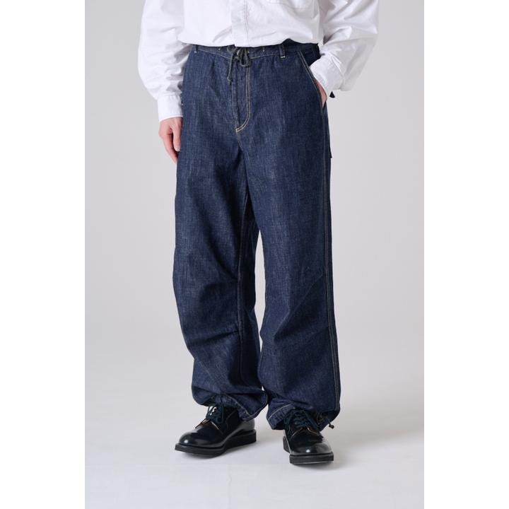 SNOW CAMO DENIM TROUSER