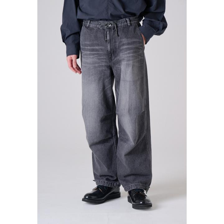 SNOW CAMO DENIM TROUSER