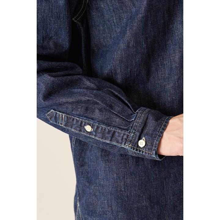 DENIM BOTTON DOWN SHIRT