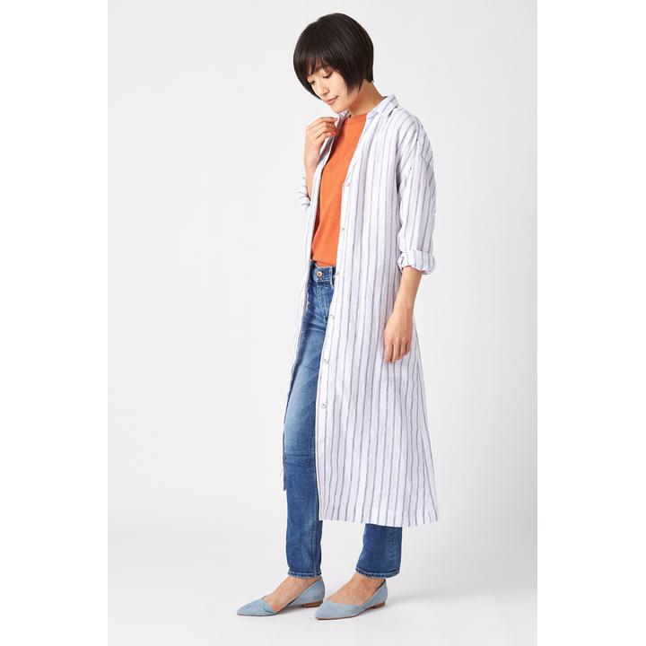 ストライプシャツワンピース | 岡山デニム通販のRipo trenta