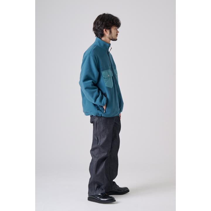 FLEECE QUILT BLOUSON