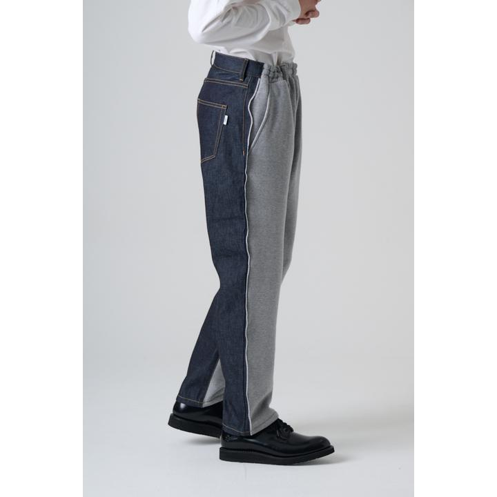 SWEAT DOCKING DENIM TROUSER