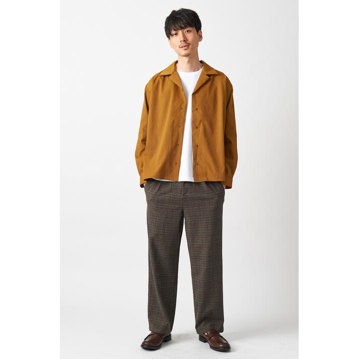 ハイウェストグレンチェックパンツ