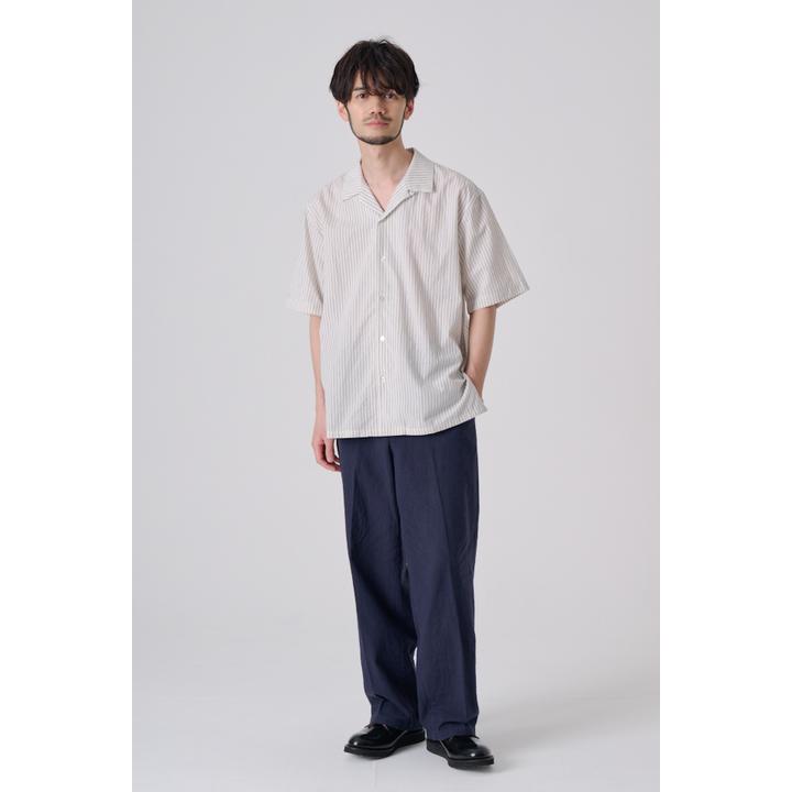 COTTON LINEN SS SHIRT