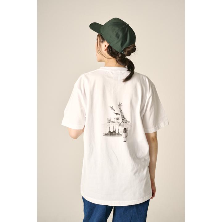 TAKATORI MEGUMIコラボTシャツ ＜Girl graffiti 女の子の落書き＞