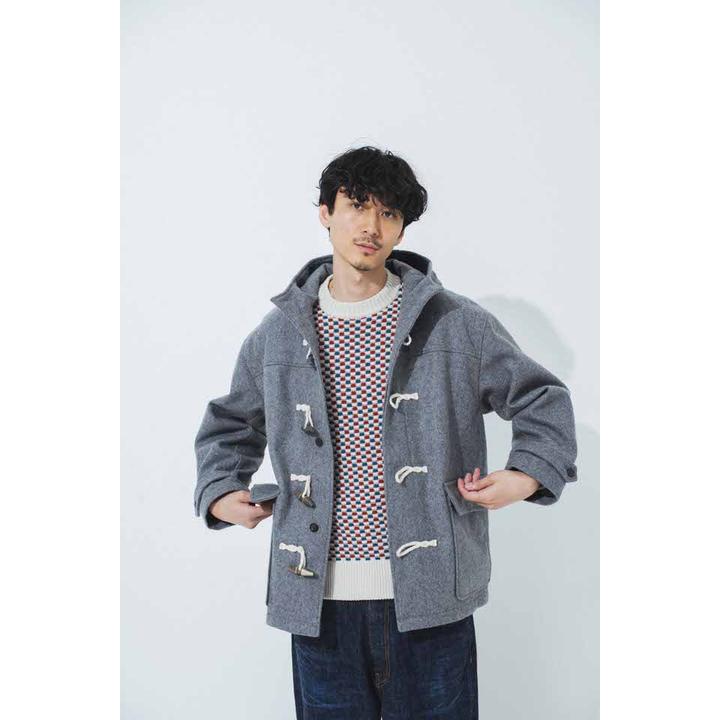 オーバーサイズダッフルコート