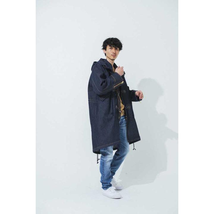 フーデットライナー付き Vintageモッズコート