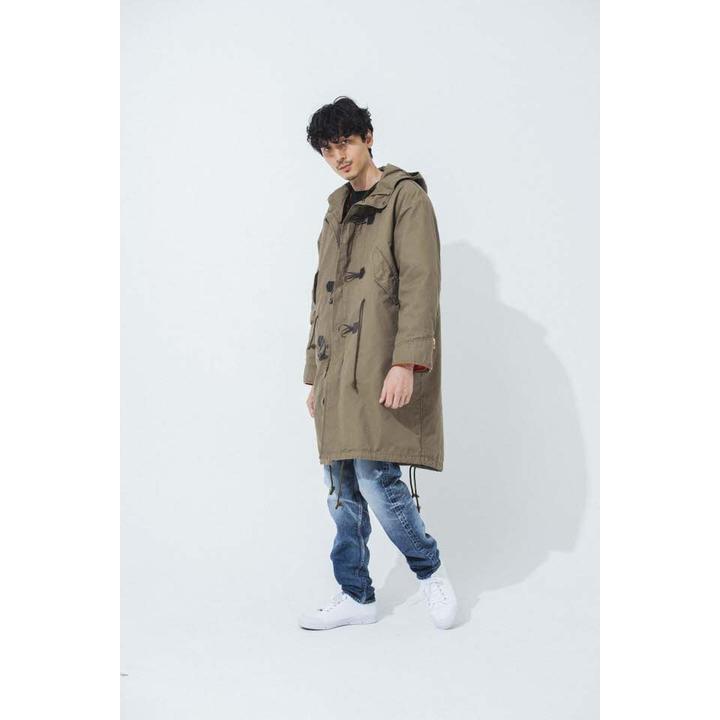 フーデットライナー付き Vintageモッズコート