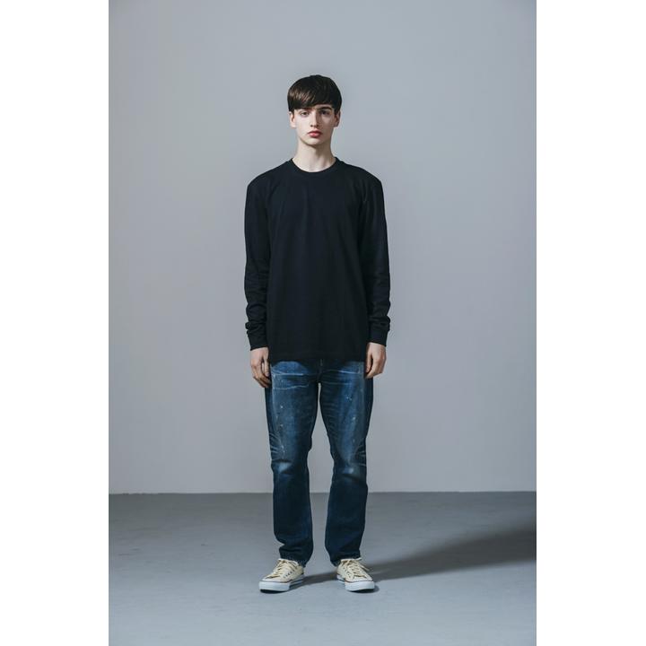 ＜UPCYCLE＞  L/S Crew NeckTee