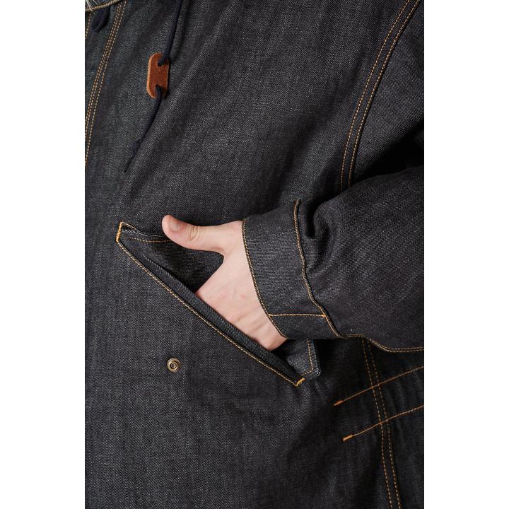 スタンドカラーライナー付きモッズコート