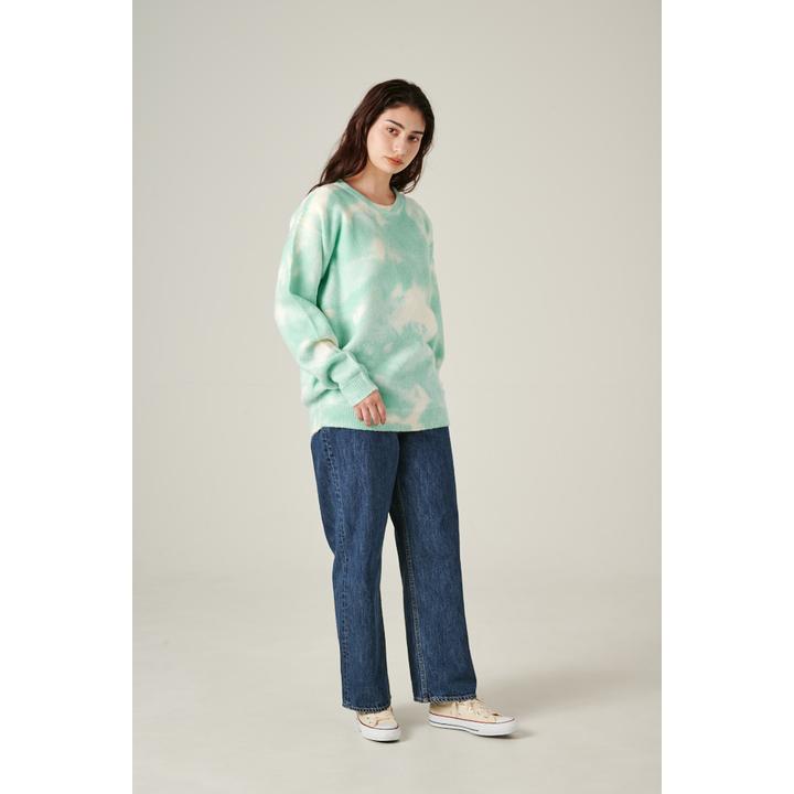 tie dye クルーネックニット