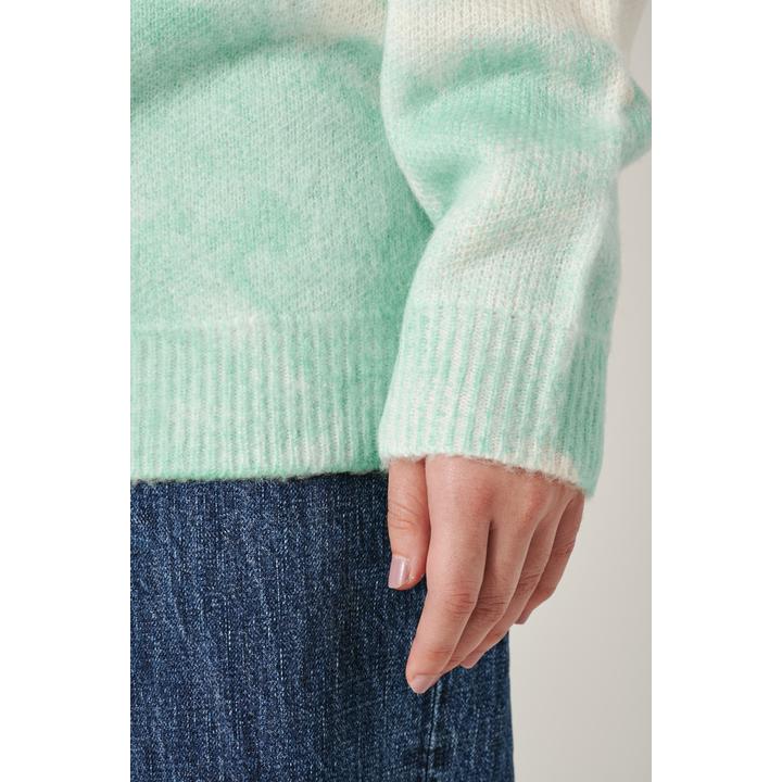 tie dye クルーネックニット