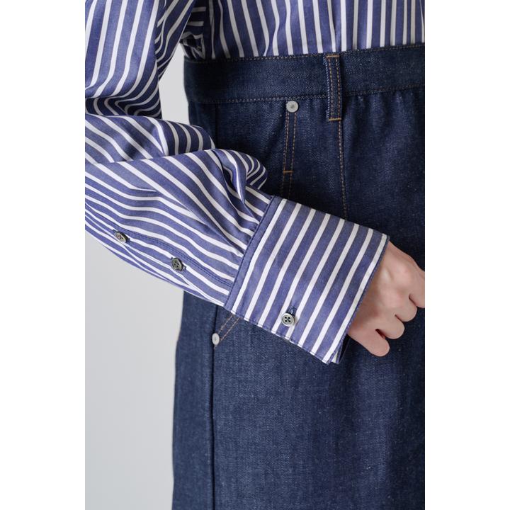 HIGH WAIST DENIM OP