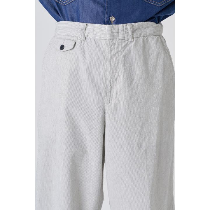 COTTON LINEN EASY TROUSER
