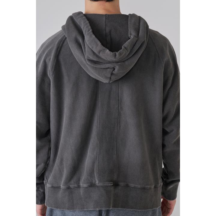 ZIP UP GRUNGE HOODIE