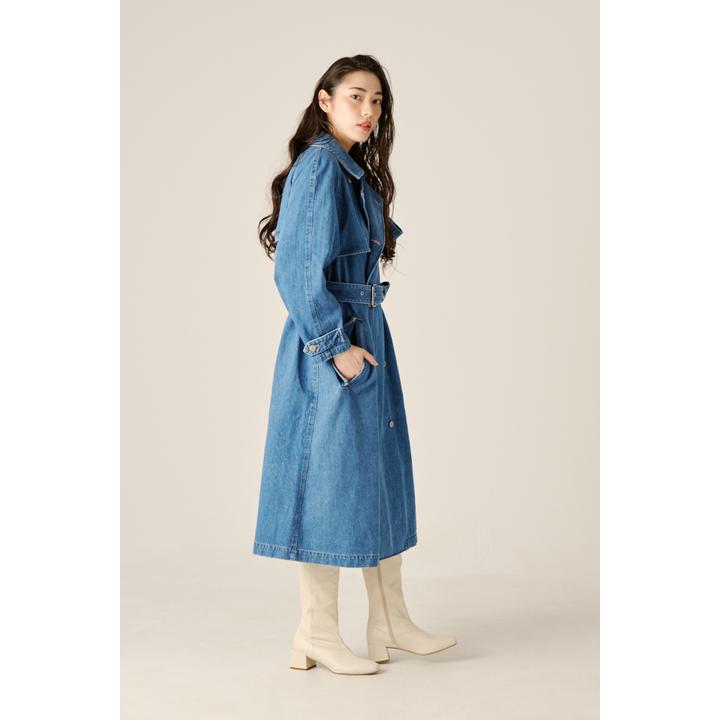 DENIM TRENCH CT