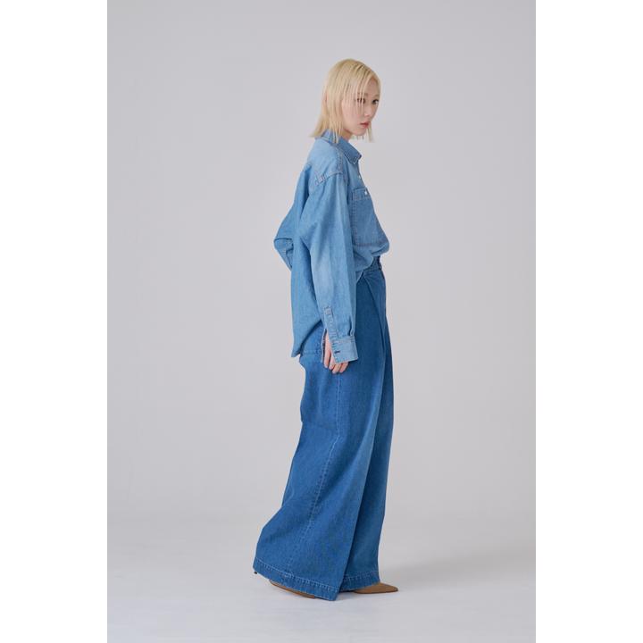 ONE TACK BAGGY DENIM PT