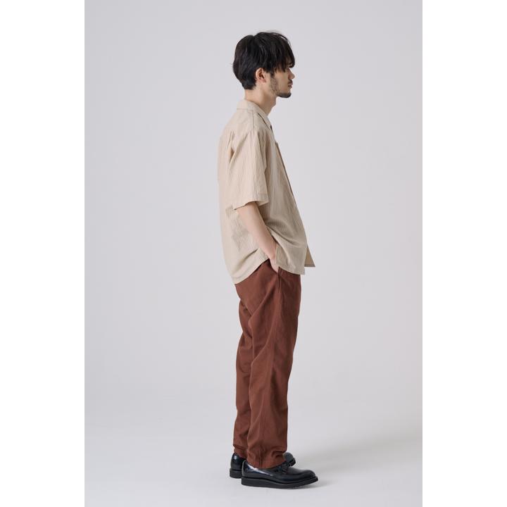 COTTON LINEN SS SHIRT