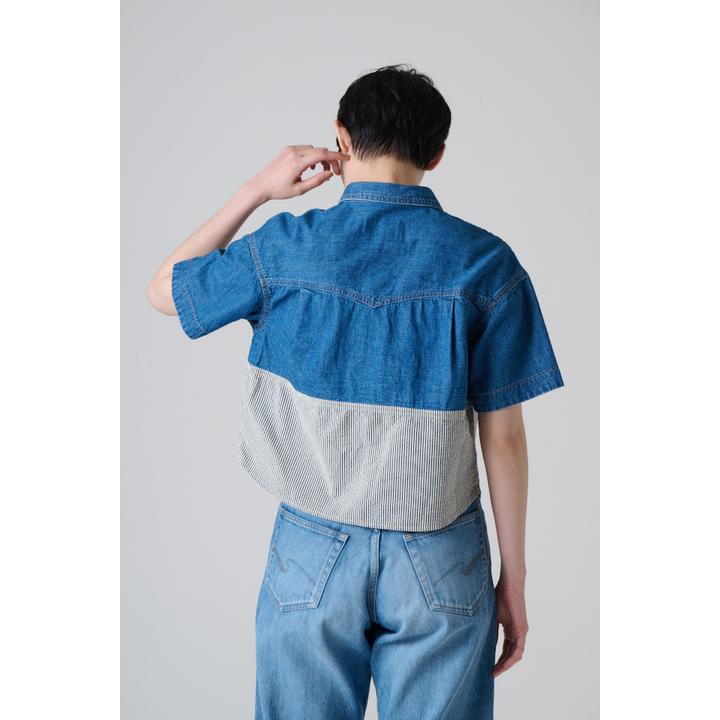 PATCH WORK DENIM SH