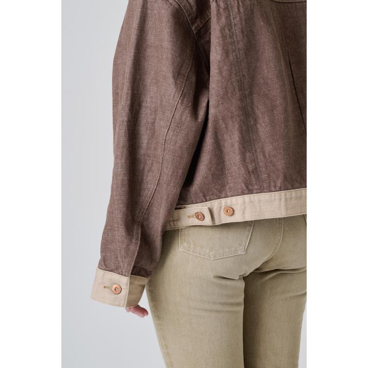 P/W SHORT DENIM JK